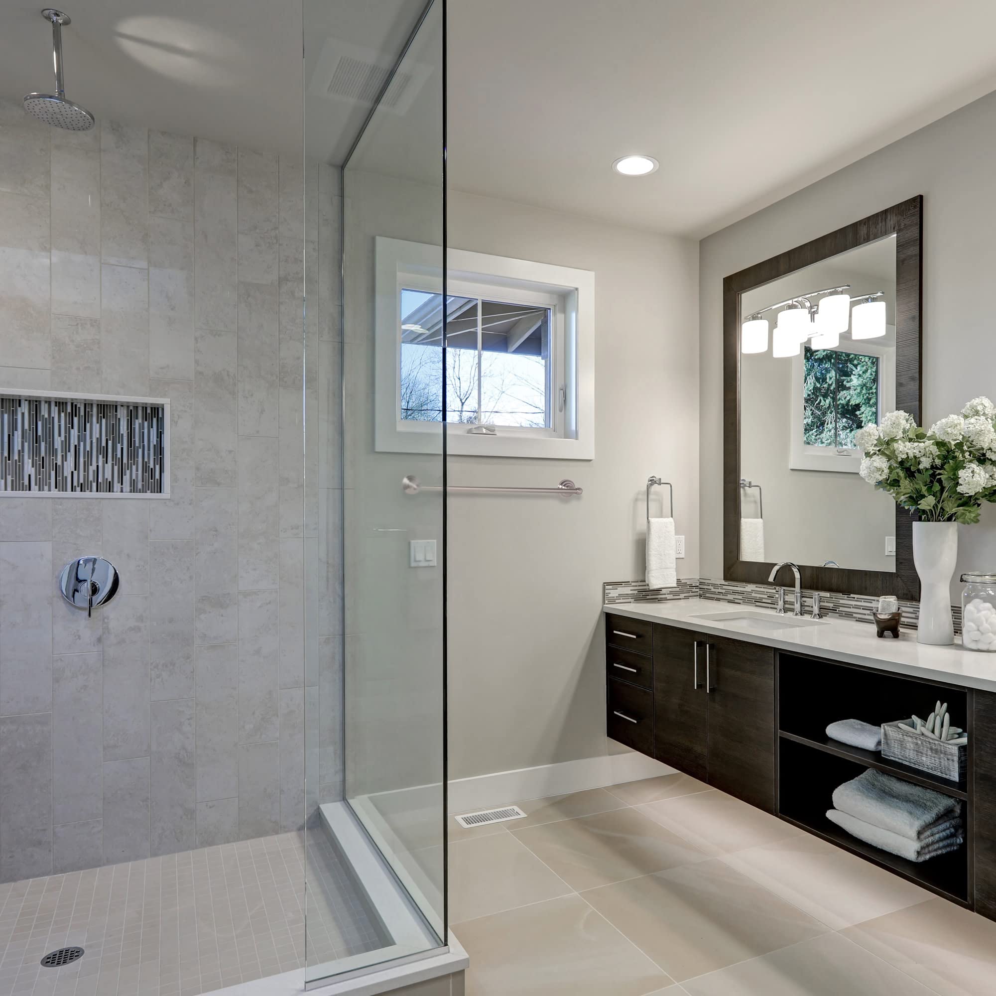 Design House 538330 Calisto Bathroom Wall Mounted Towel Bar 24", Satin Nickel, 24 inch - Image 5