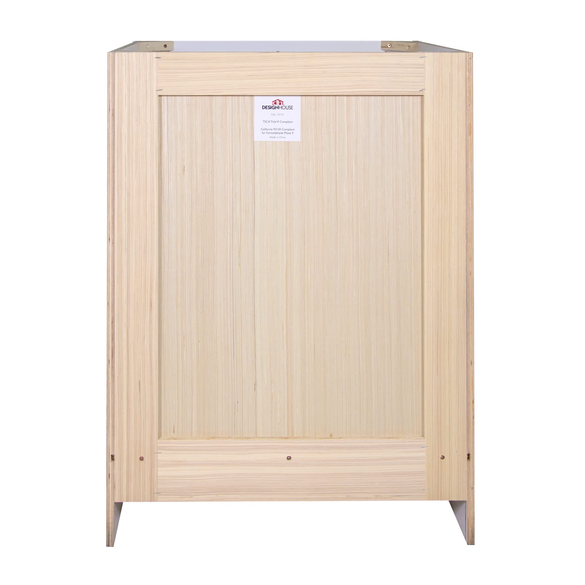 Design House Brookings 24 Inch Bathroom Vanity, Ready to Assemble, Solid Wood, Sherwin Williams® White – Design House, 586933 - Image 10