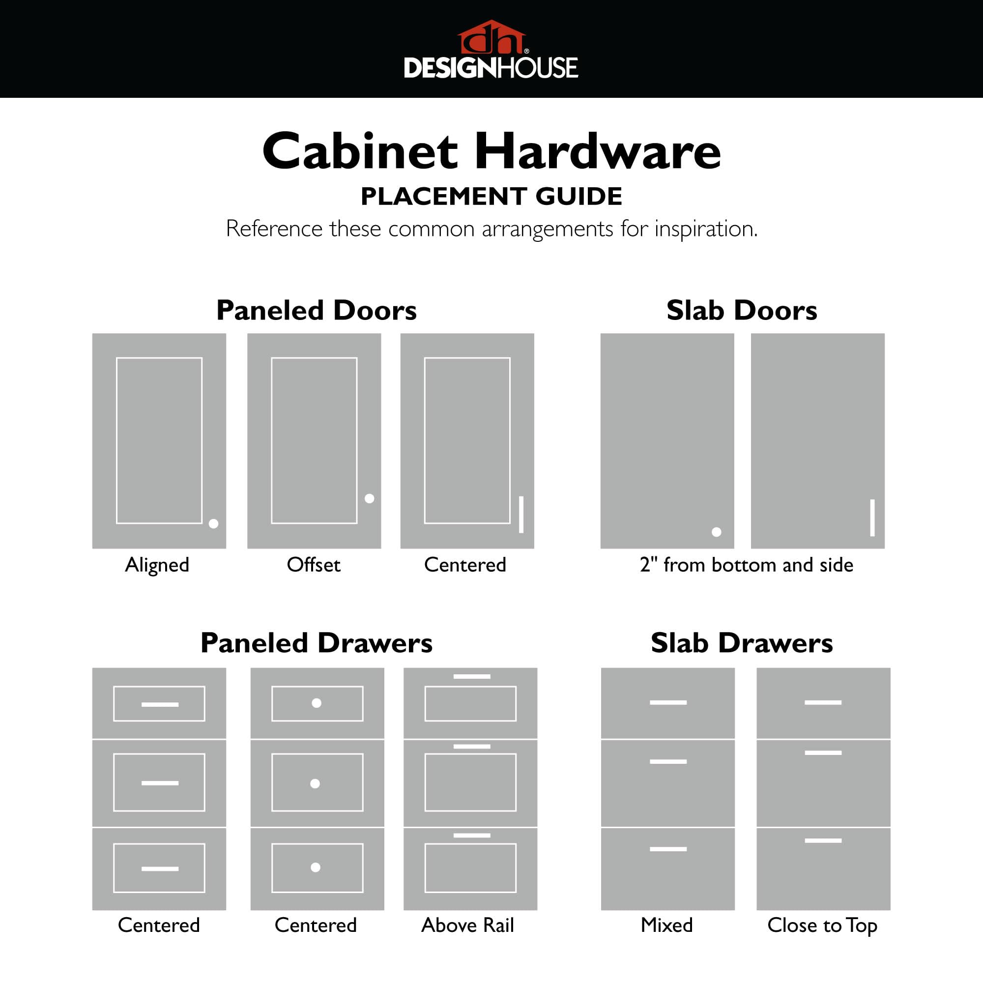 Design House Hollow Cabinet Pulls, 10-Pack, 3-Inch (76 mm) Center-to-Center Drawer Pulls, Modern Kitchen Handles in Matte Black, 208066 - Image 7